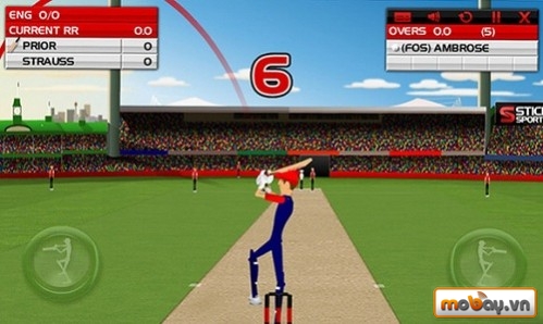 Top 50 game Android hay nhất năm 2014 (P1) Stick Cricket